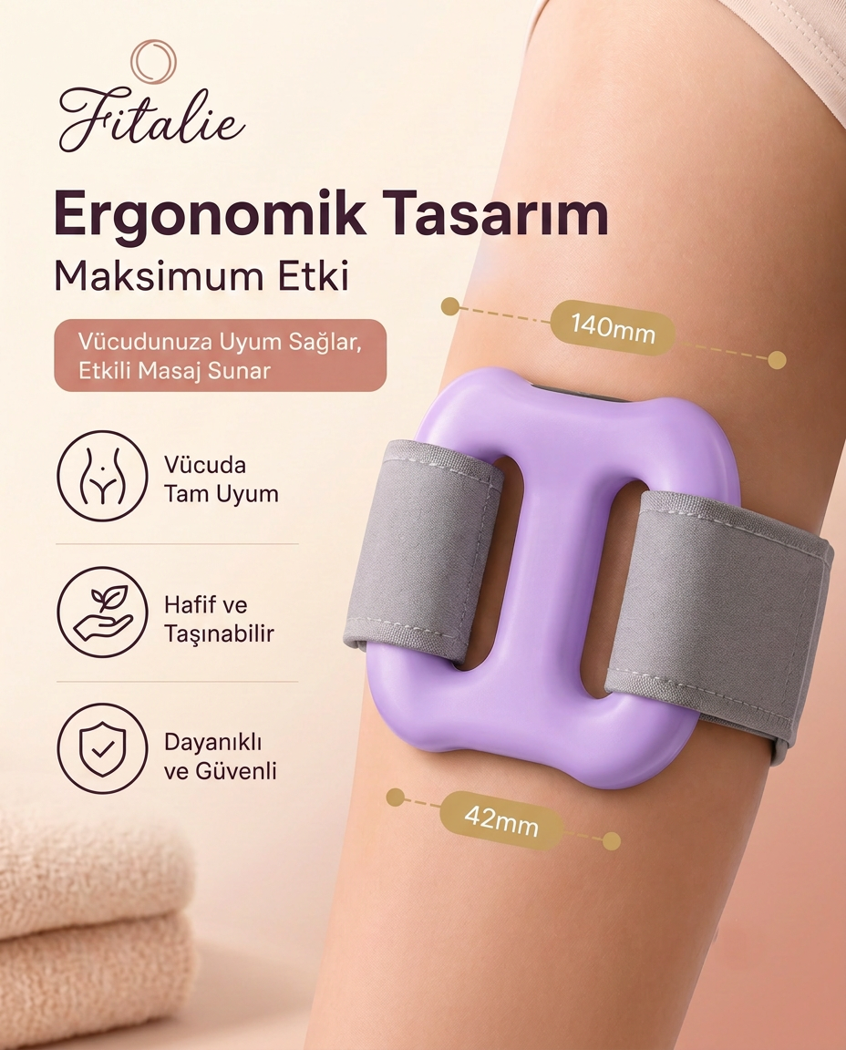 Fitalie Titreşimli Fasya Masaj Halkası